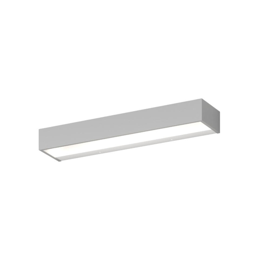 Applique toplight grigia led 18w 3000k 4000k rettangolare