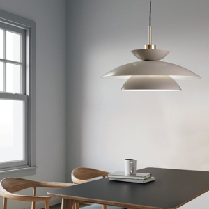 Sforzin miloox kloe lampadario tortora per cucina moderna