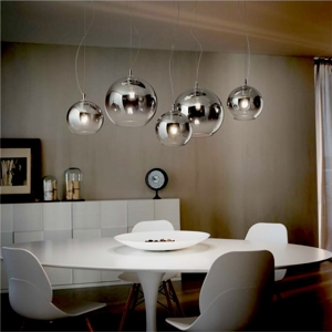 Nemo sp1 d50 ideal lux lampadario design moderno sfera di vetro