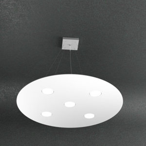 Toplight cloud lampadario bianco moderno per soggiorno