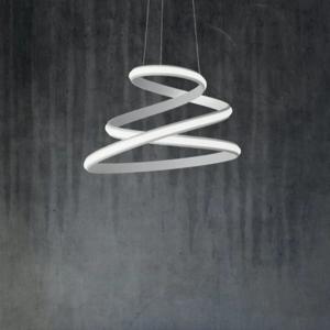 Lampadario so vuelta silver ondaluce design moderno