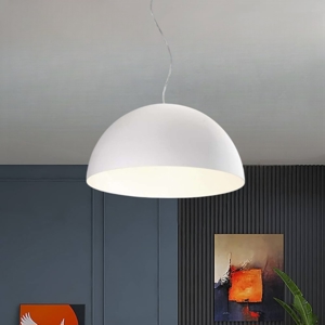 Affralux lampadario moderno led 60w 3000k bianco da soggiorno