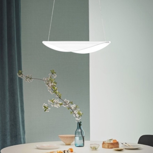 Lampadario moderno led 21w 3000k per salotto stilnovo diphy