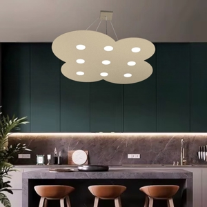 Lampadario moderno sabbia cloud top light