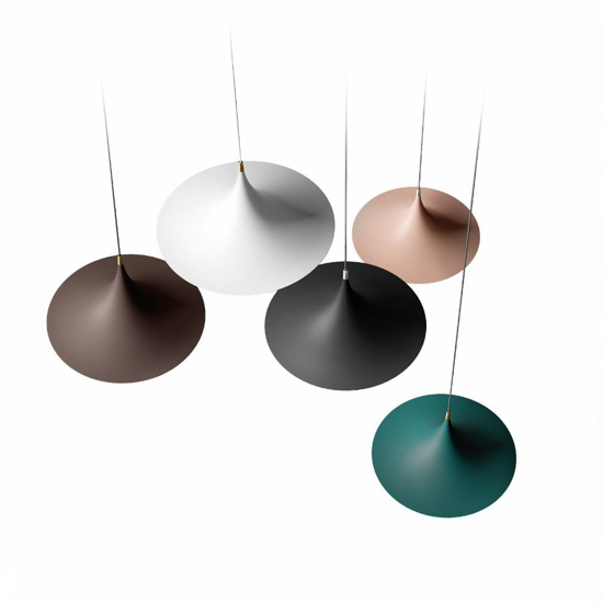 Lampadario moderno morgana linea light nero