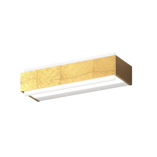 Applique moderna foglia oro led 12w bios dm toplight