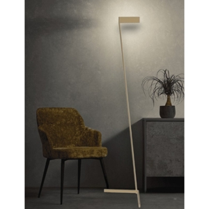 Lampada da terra oro led 40w 3000k design minimale moderna fp