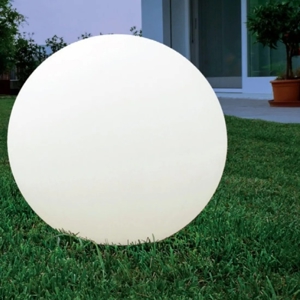 Lampada da esterno sfera oh! garden bianca linea light