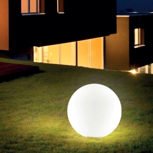 Lampada linea light oh! garden da giardino 55cm led 15w 3000k