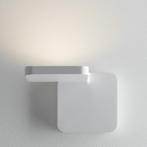 Stilnovo quad applique bianco led 18w 3000k design moderna