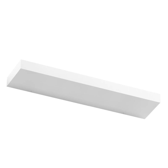 Applique led 3000k linea light regolo bianca mono emissione