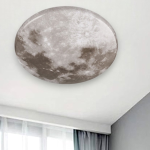 Plafoniera da bagno luna led 3000k ip44 moderna