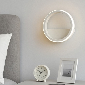 Applique da comodino 8w 3000k per camera da letto moderna