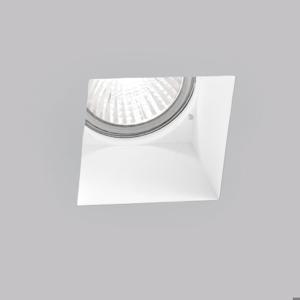 Faretto quadrato di gesso da incasso per controsoffitto