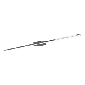 Applique luce per specchio da bagno cromato led 14w 3000k