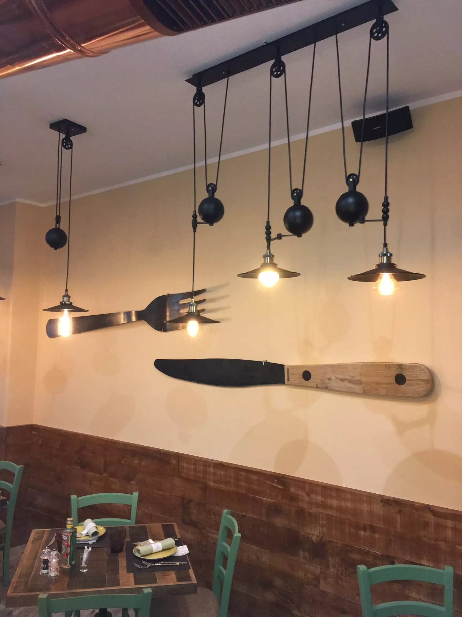 Lampadari In Legno Artigianali.Lampadari Cucina