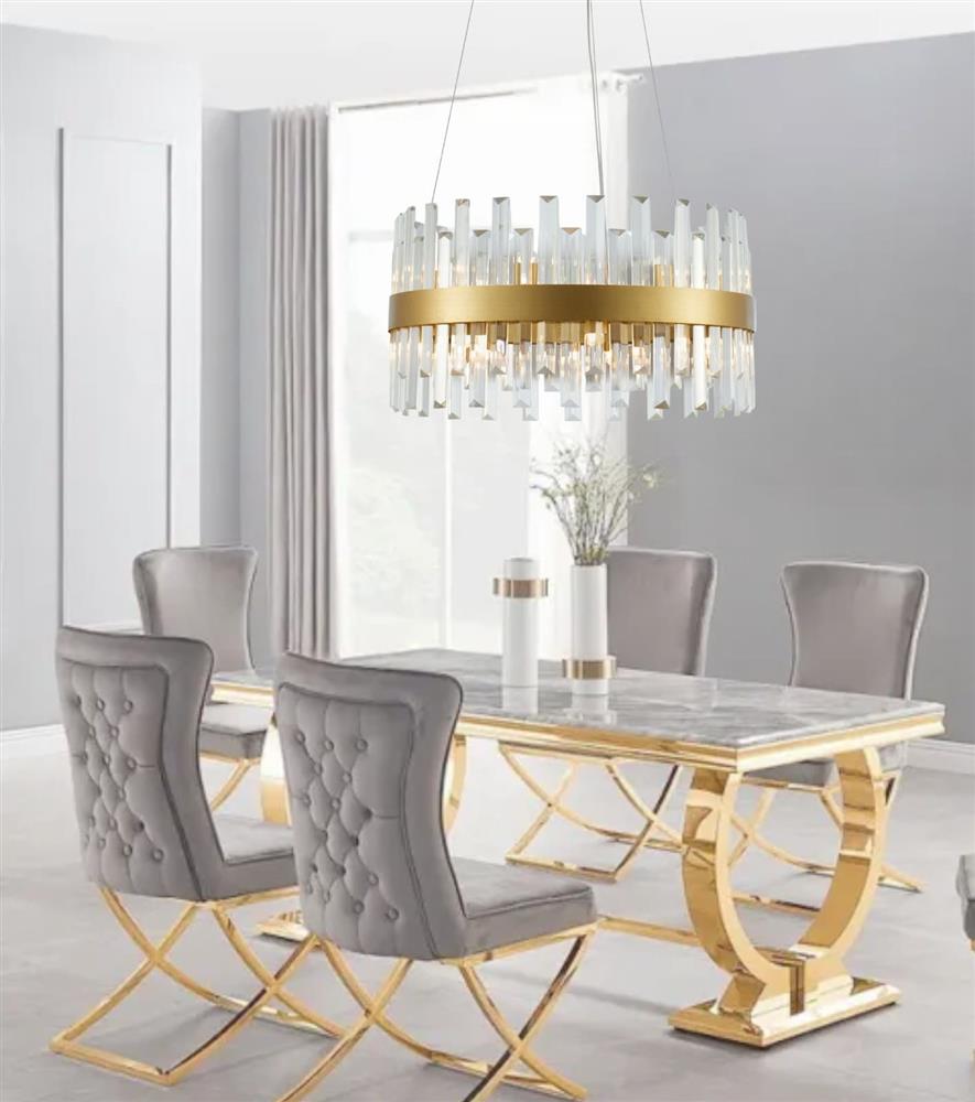 design moderno lampadario di cristallo